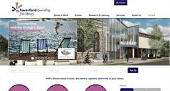 Desktop Screenshot of haverfordlibrary.org